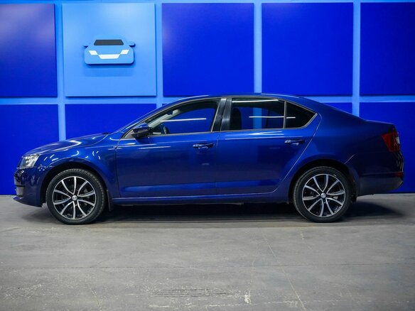 2015 Skoda Octavia III (A7), синий - вид 2