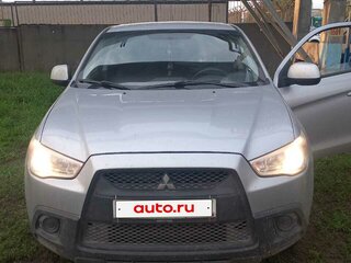 2012 Mitsubishi ASX I, серебристый, 1150000 рублей, вид 1