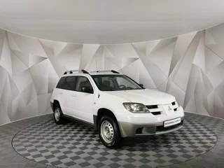 2004 Mitsubishi Outlander I, белый, 395000 рублей, вид 3