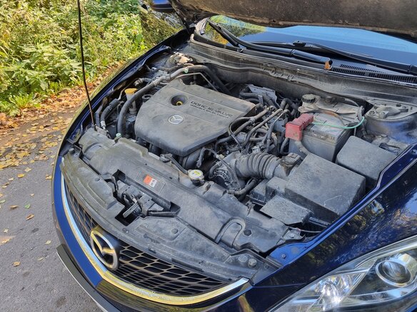 2008 Mazda 6 II (GH), синий, 1170000 рублей - вид 21