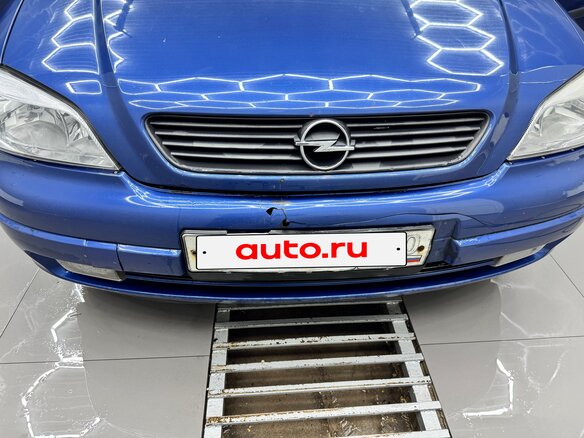 2002 Opel Astra G, синий, 270000 рублей - вид 7