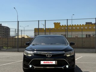 2015 Toyota Camry VII (XV50) Рестайлинг, чёрный, 1780000 рублей, вид 1