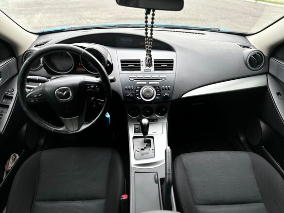 2010 Mazda 3 II (BL), голубой, 1100000 рублей - вид 7