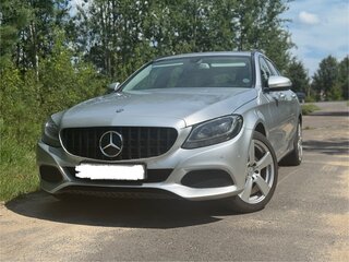 2014 Mercedes-Benz C-Класс 200 BlueTEC IV (W205), серебристый, 1400000 рублей, вид 2