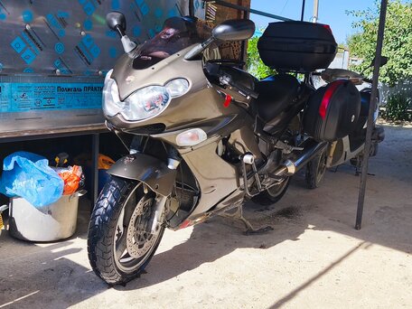 2005 Kawasaki ZZR 1200, серый, 450000 рублей, вид 4