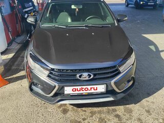 2018 Lada (ВАЗ) Vesta SW Cross I, чёрный, 999000 рублей, вид 1