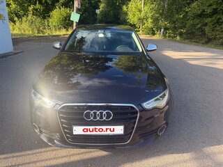 2014 Audi A6 IV (C7), чёрный, 1720000 рублей, вид 2
