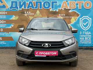 2022 Lada (ВАЗ) Granta I Рестайлинг, серый, 710000 рублей, вид 2