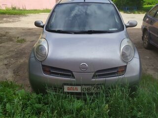 2004 Nissan Micra III (K12), серебристый, 280000 рублей, вид 1