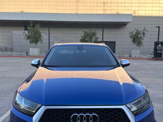 2016 Audi Q7 II (4M), синий, 3600000 рублей, вид 4