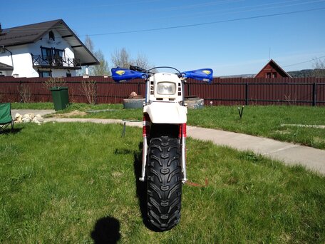 1985 Yamaha TW200, белый, 850000 рублей, вид 5