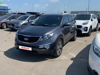 2015 Kia Sportage III Рестайлинг, серый, 1450000 рублей, вид 2