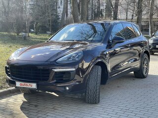 2016 Porsche Cayenne Diesel II Рестайлинг (958), коричневый, 3450000 рублей, вид 1