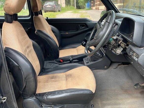 1990 Suzuki Escudo I, чёрный, 210000 рублей - вид 5