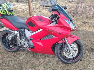 2003 Honda VFR 800, красный, 400000 рублей, вид 2