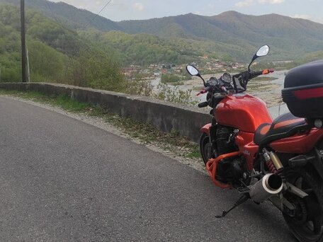 1998 Honda CB 1300, оранжевый, 249000 рублей, вид 4