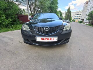 2005 Mazda 3 I (BK), чёрный, 595000 рублей, вид 2