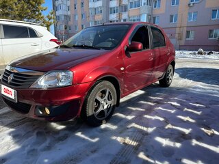 2011 Renault Logan I Рестайлинг, красный, 650000 рублей, вид 1