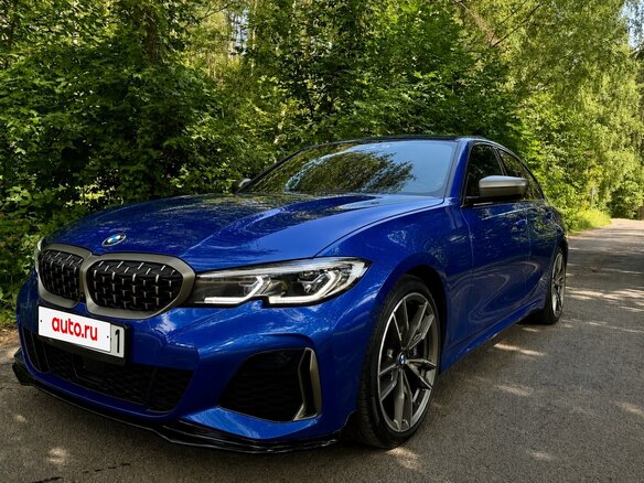 2020 BMW 3 серии M340i xDrive VII (G2x), синий, 4300000 рублей - вид 2
