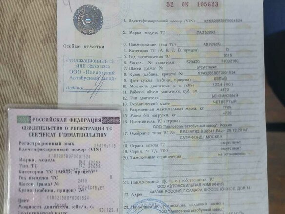 2015 ПАЗ 3205, белый, 220000 рублей - вид 5