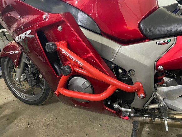 2001 Honda CBR 1100 XX, красный, 650000 рублей - вид 10