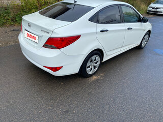 2016 Hyundai Solaris I Рестайлинг, белый, 590000 рублей, вид 3
