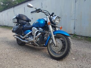2003 Yamaha XV 1600 Road Star, синий, 550000 рублей, вид 4