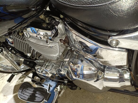 2004 Yamaha XVS400 Drag Star, чёрный, 380000 рублей - вид 22