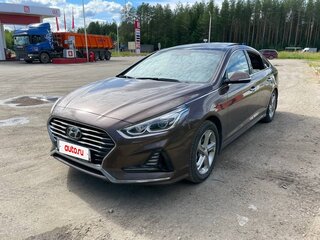 2019 Hyundai Sonata VII (LF) Рестайлинг, коричневый, 2350000 рублей, вид 2