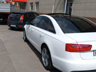 2011 Audi A6 IV (C7), белый, 1850000 рублей, вид 3