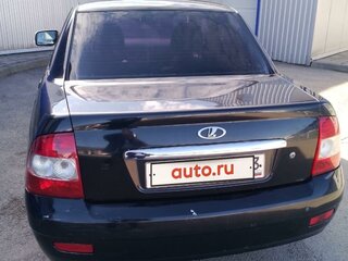 2008 Lada (ВАЗ) Priora I, чёрный, 350000 рублей, вид 1