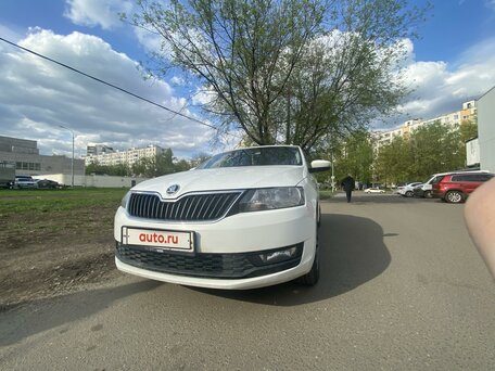 2019 Skoda Rapid I Рестайлинг, белый, вид 4