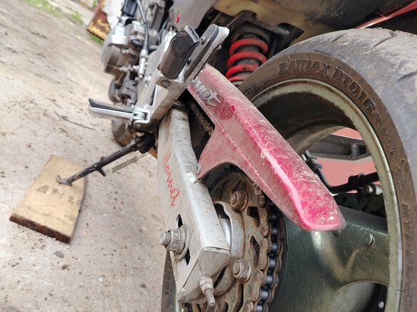 1999 Honda CB 650F, пурпурный, 350000 рублей - вид 8