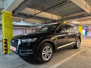 2019 Audi Q7 II (4M), чёрный, 4300000 рублей, вид 3