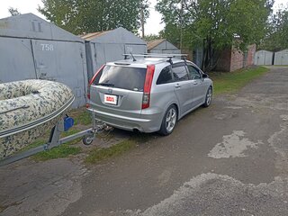 2009 Honda Stream II Рестайлинг, серебристый, 860000 рублей, вид 4
