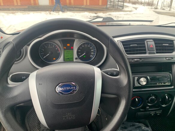 2016 Datsun on-DO I, чёрный, 615000 рублей - вид 5