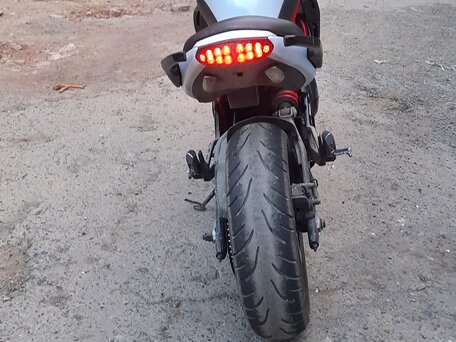 2012 Kawasaki ER-4N, белый, 420000 рублей, вид 2