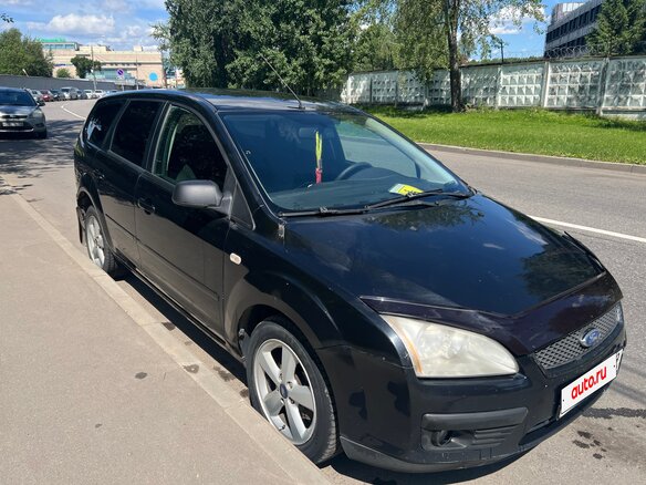 2006 Ford Focus II, чёрный, 300000 рублей - вид 1