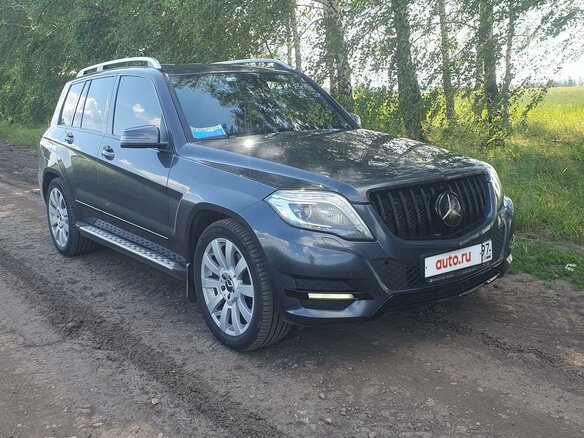 2012 Mercedes-Benz GLK-Класс 300 I (X204) Рестайлинг, серый, 1760000 рублей