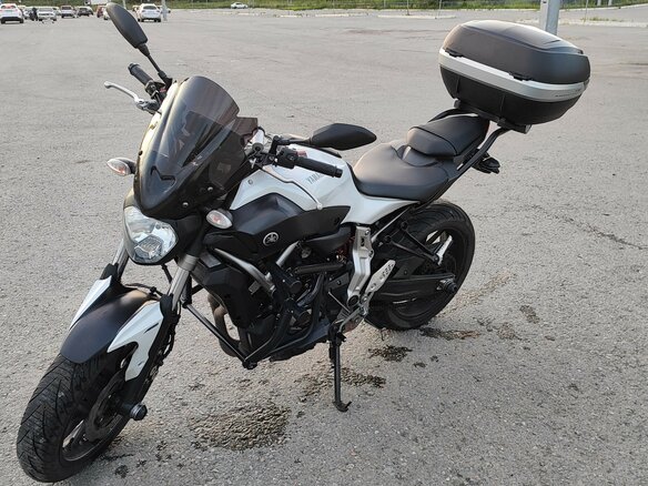 2016 Yamaha MT-07 (FZ-07), белый, 695000 рублей - вид 12