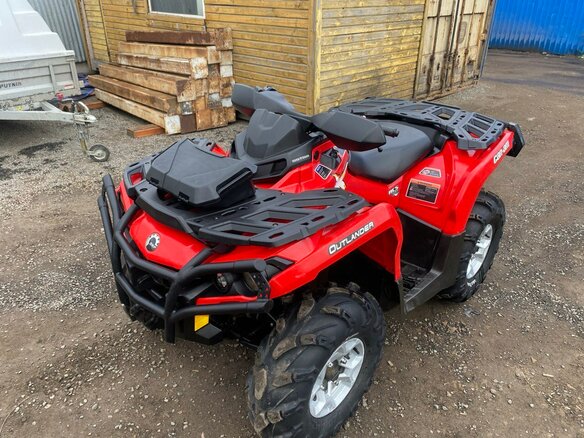 2012 BRP Can-Am Outlander 800, красный, 900000 рублей - вид 7