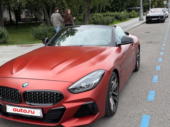 2019 BMW Z4 M40i III (G29), оранжевый