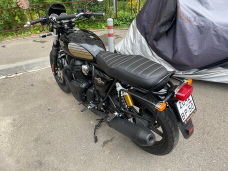 2024 Royal Enfield Interceptor, чёрный, 590000 рублей, вид 3