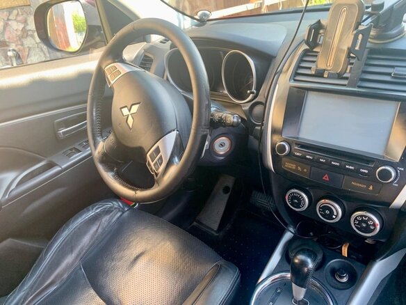 2011 Mitsubishi ASX I, красный, 1100000 рублей - вид 8