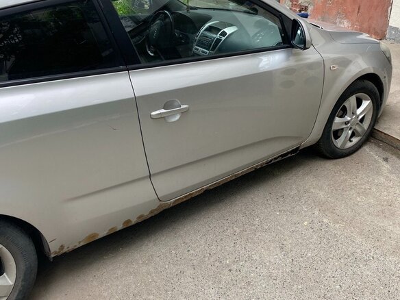 2009 Kia Ceed I, серебристый, 515000 рублей - вид 4