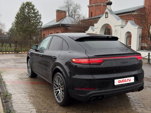 2022 Porsche Cayenne E-Hybrid Coupé III, чёрный, 10200000 рублей - вид 6