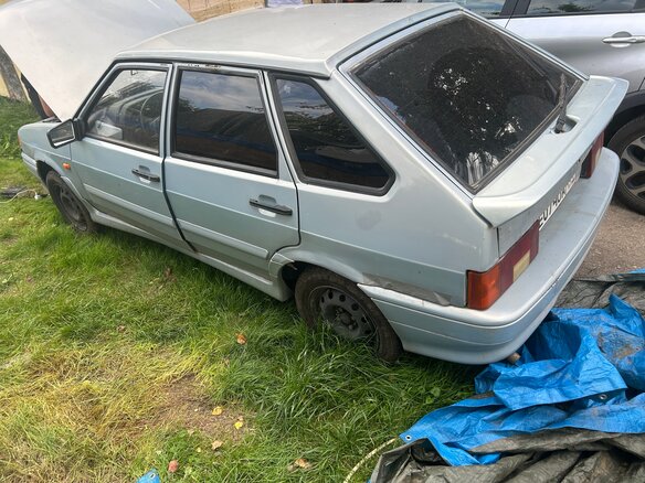 2007 Lada (ВАЗ) 2114, серебристый - вид 1