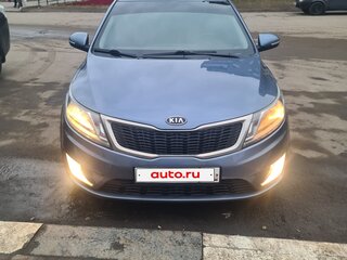 2011 Kia Rio 4-speed III, голубой, 840000 рублей, вид 4