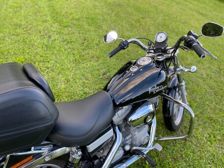 2008 Harley-Davidson Dyna Super Glide, чёрный, 780000 рублей, вид 3
