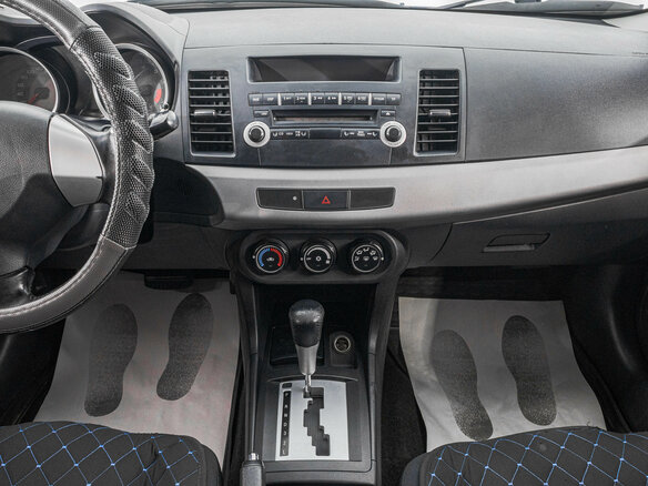 2007 Mitsubishi Lancer X, синий - вид 15